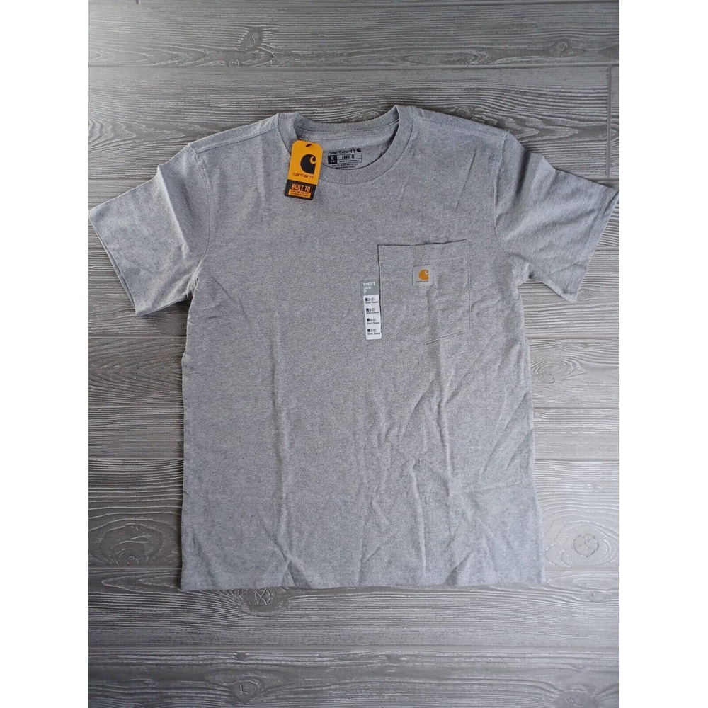 Womens Carhartt Gray Short Sleeved Tee M short sleeve work shirt womens